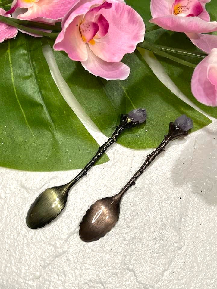 Amethyst Fairy Spoon