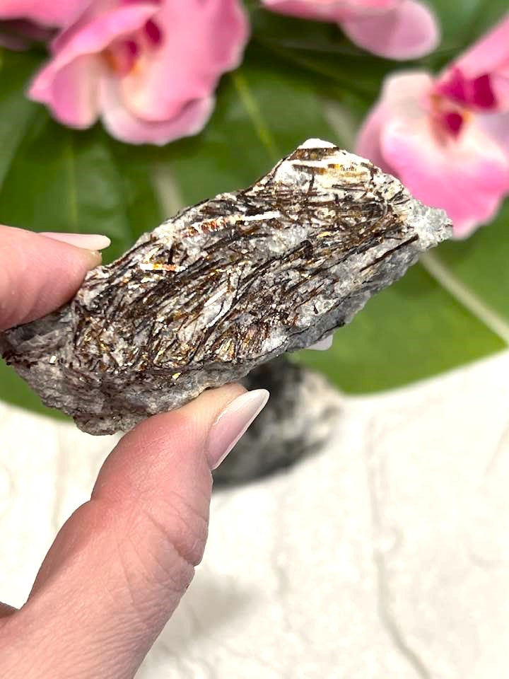 Astrophyllite Chunk for Clearing the Way