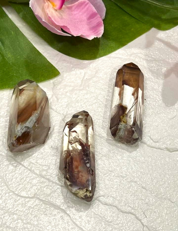 Amphibole (Angel Phantom Quartz) Point