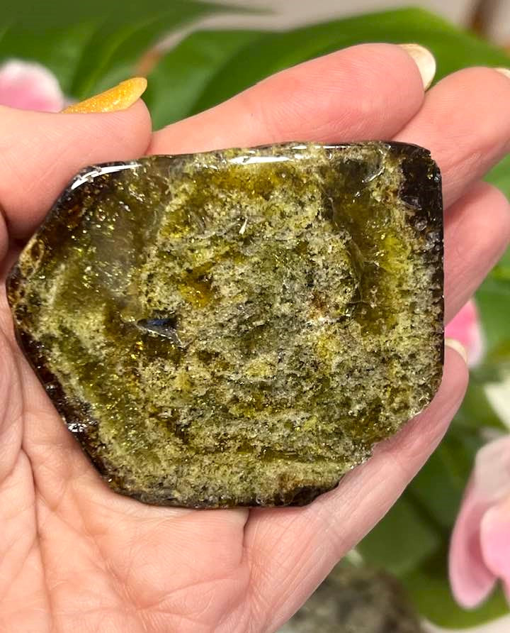 Green Garnet Slice