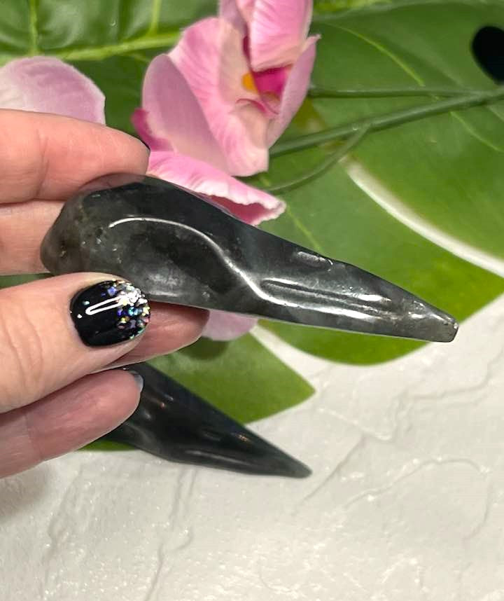 Labradorite Bird Carving