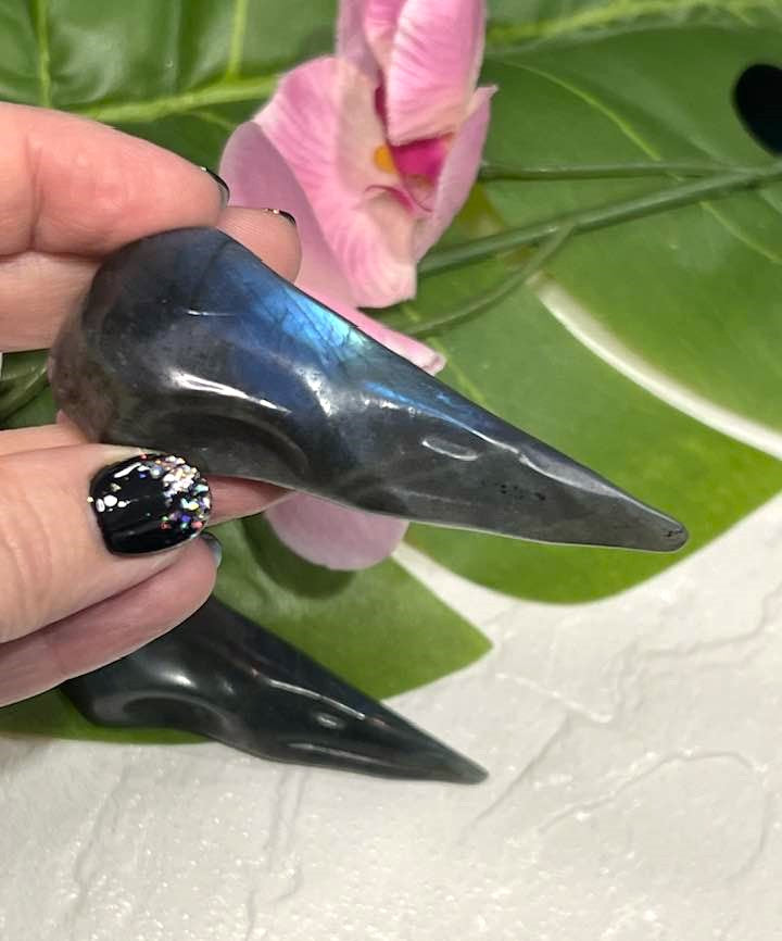Labradorite Bird Carving