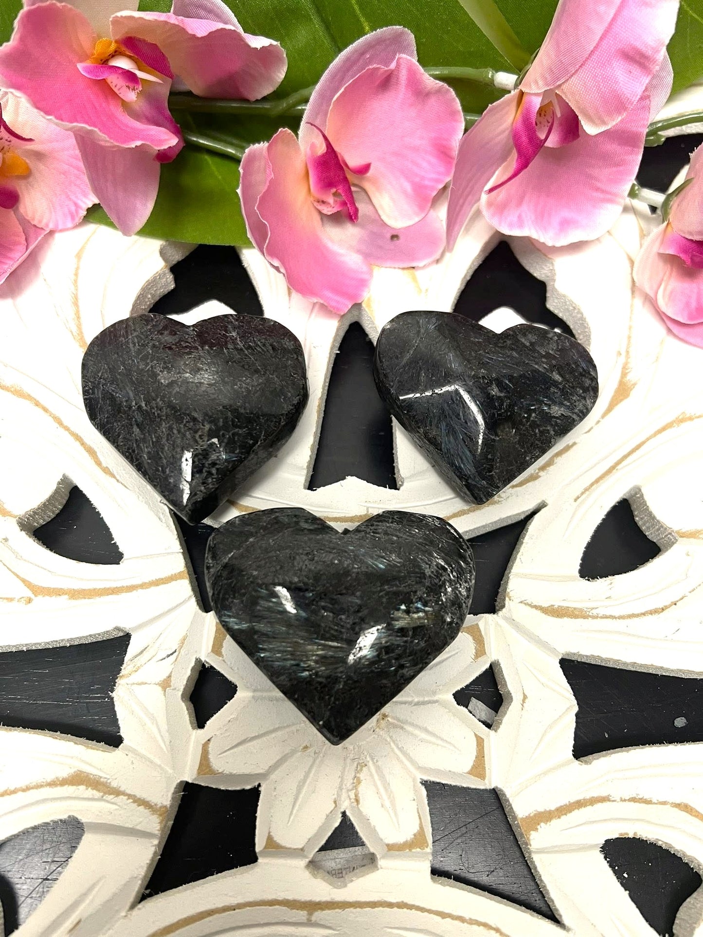 Pietersite Heart for Weathering the Storm