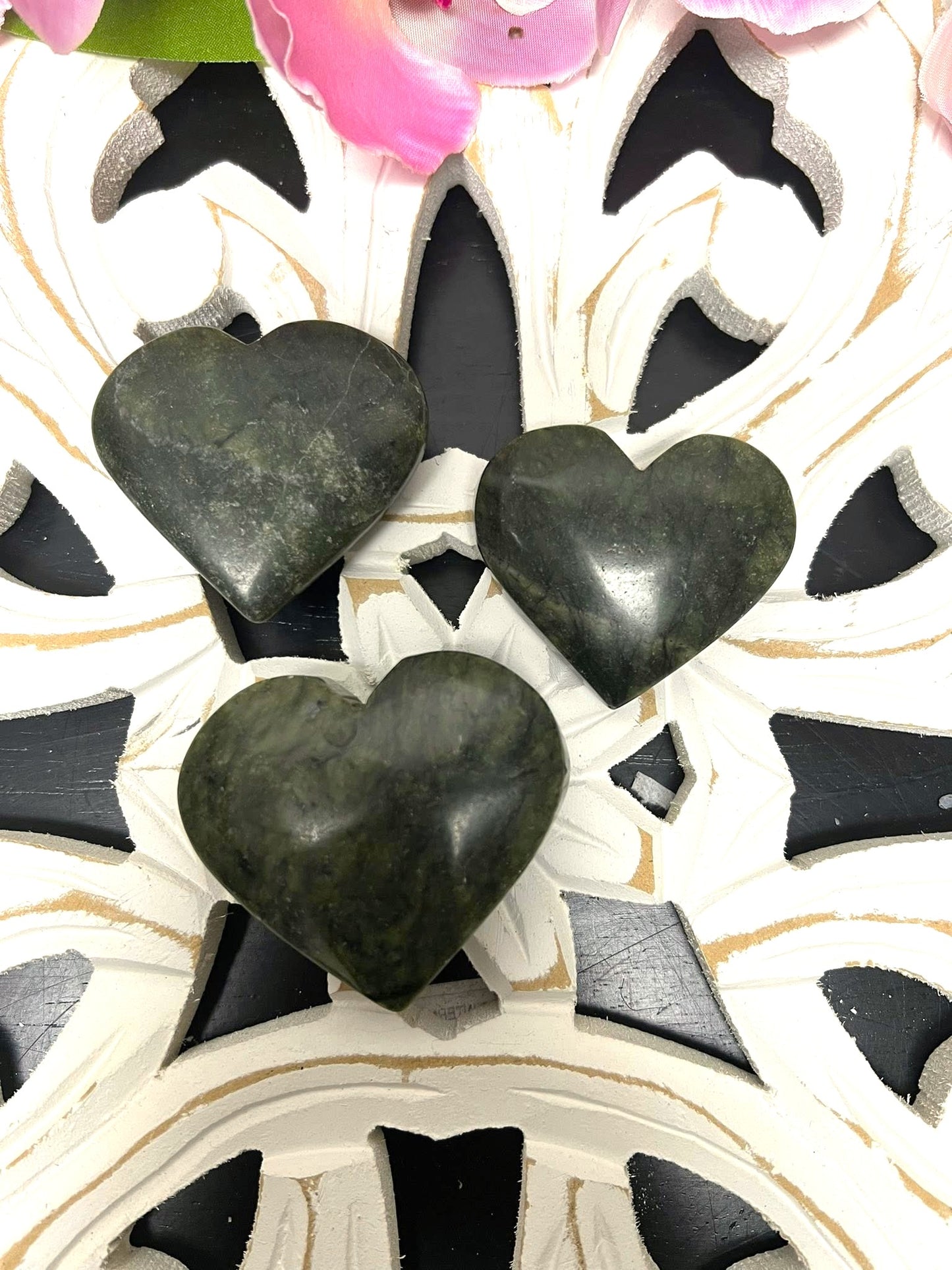 Green Jade Heart for Grounded Healing