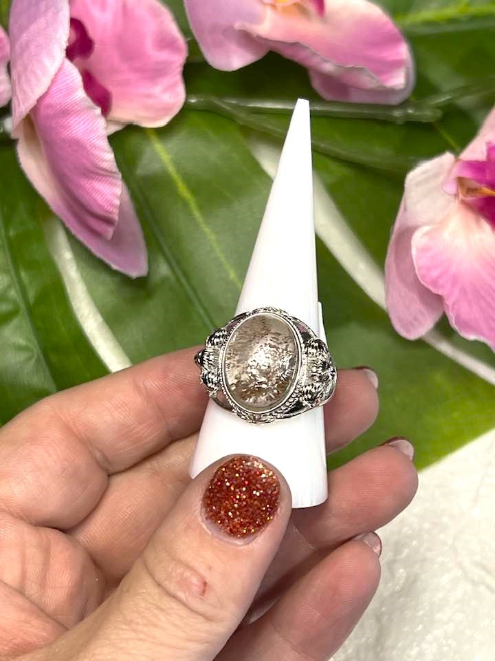 Phantom Quartz Adjustable Ring for Releasing