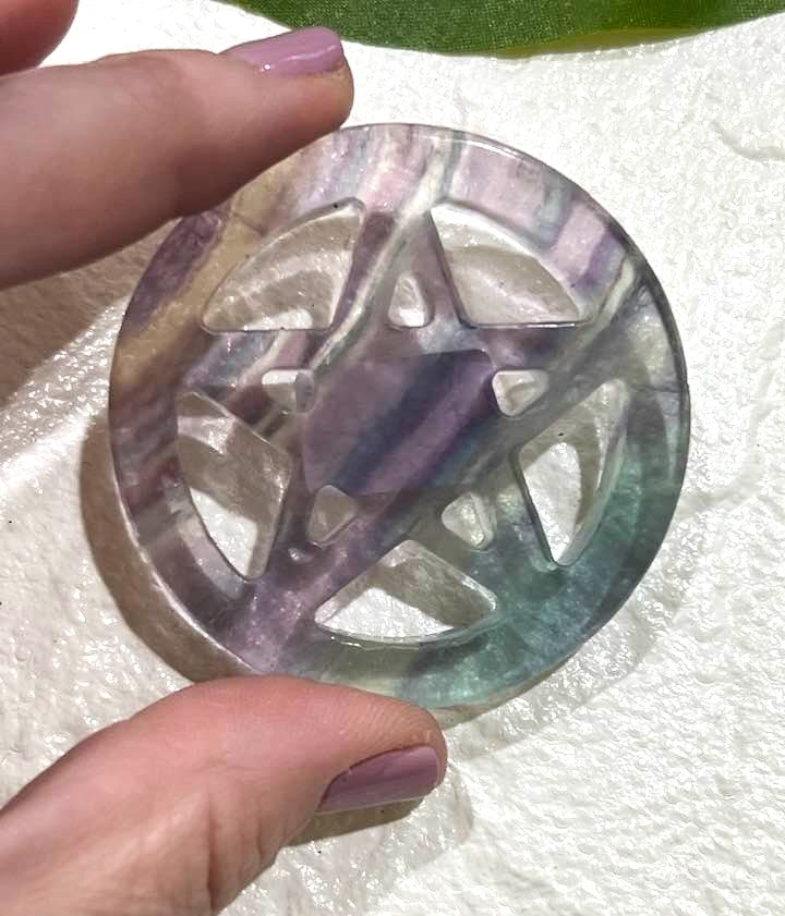 Fluorite Pentagram