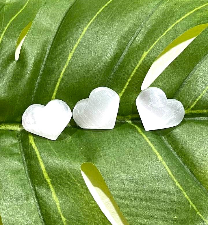 Selenite Heart