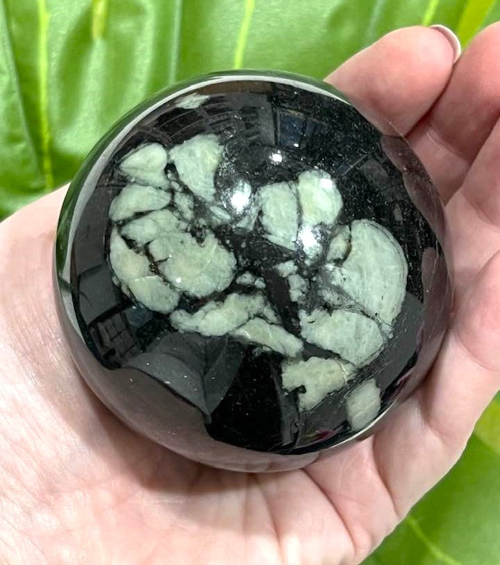Chrysanthemum Stone Sphere