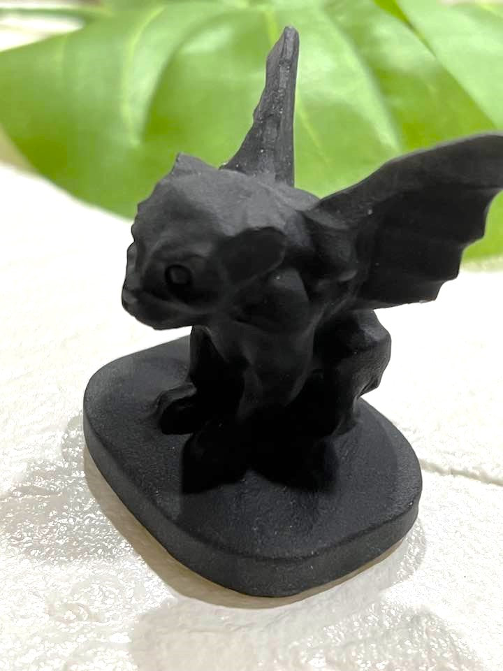 Black Obsidian Gargoyle
