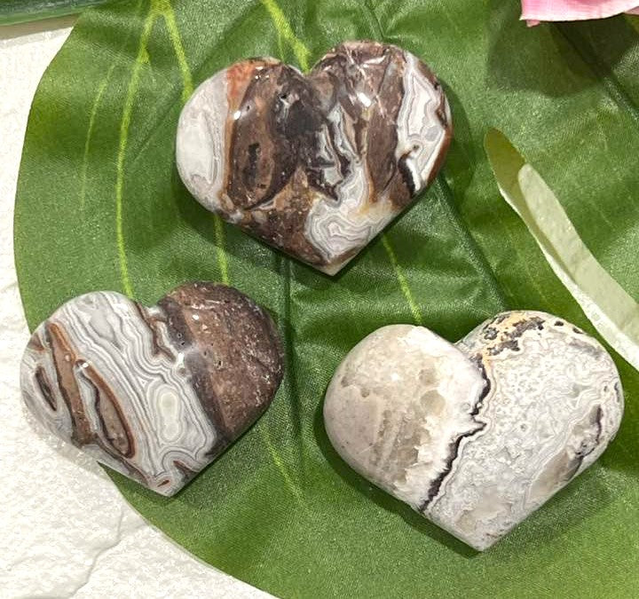 Sardonyx Puffy Heart