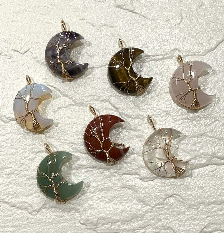 Crescent Moon Pendant