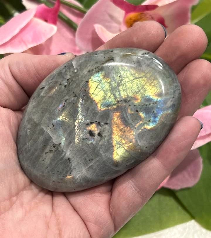 Labradorite Palm Stone