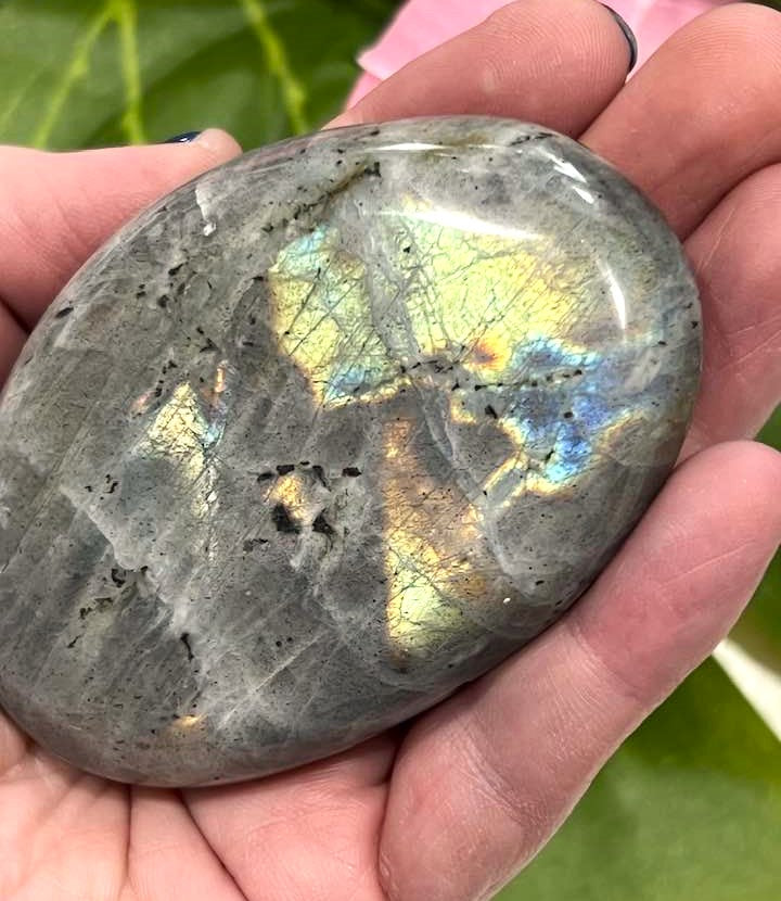 Labradorite Palm Stone