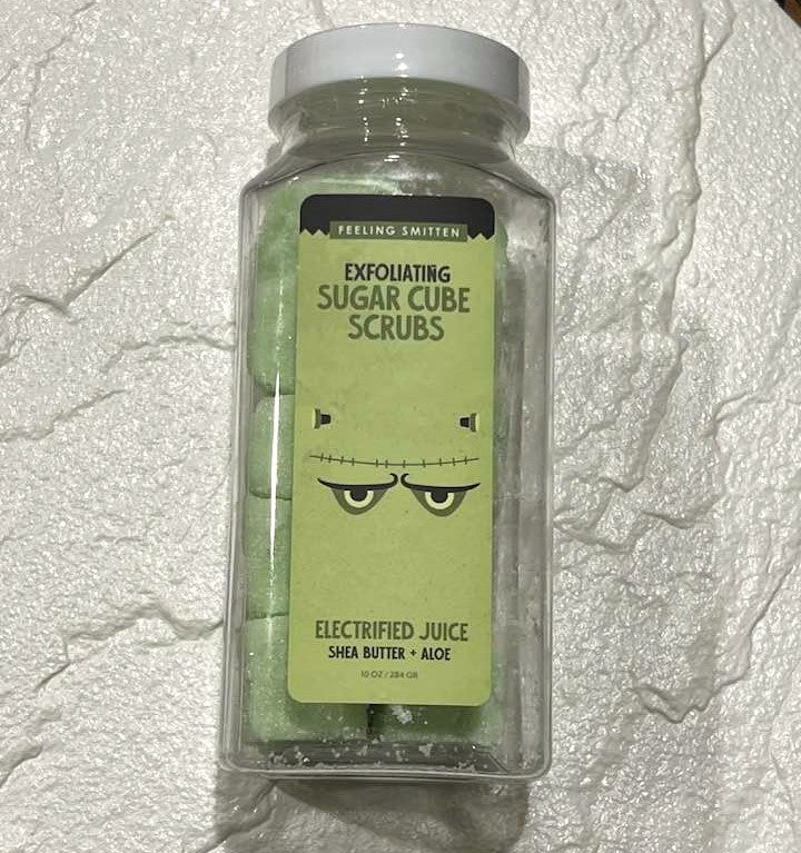 Exfoliating Sugar Cube Scrub in Egyptian Vanilla or Electrified Juice