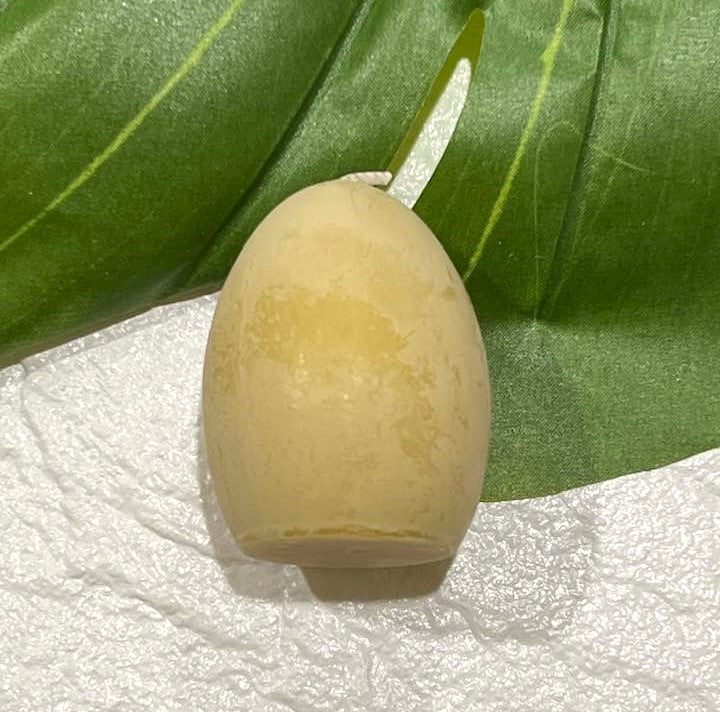 Beeswax Egg Candle