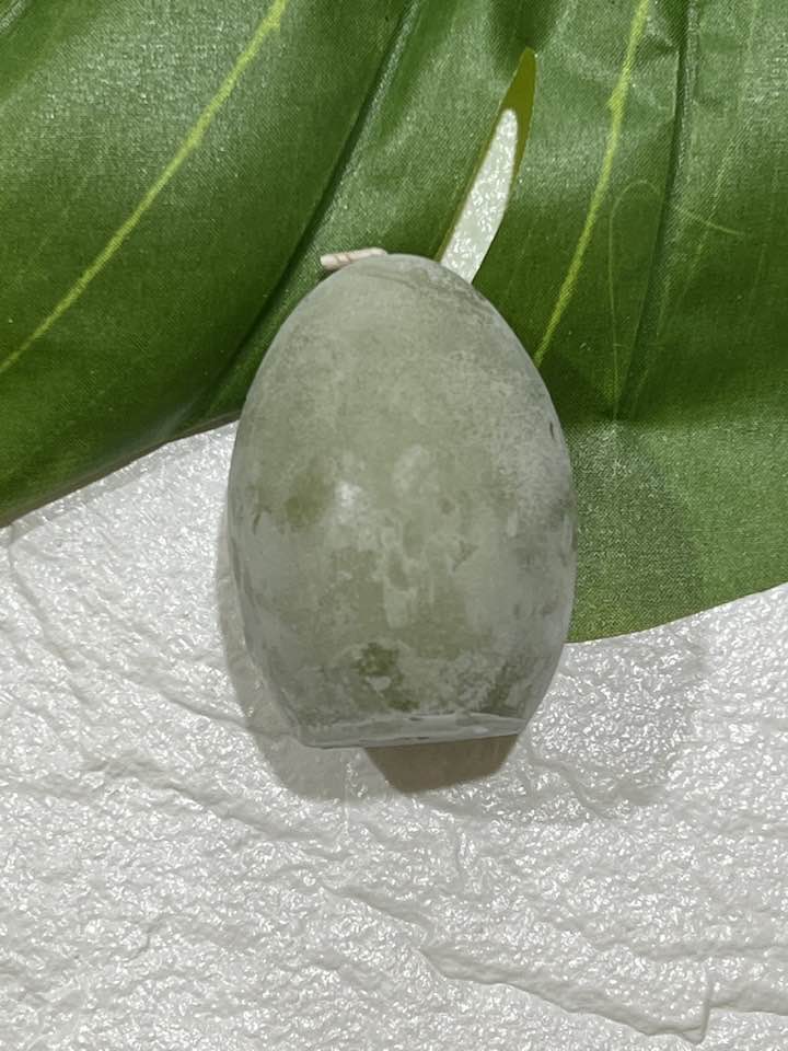Beeswax Egg Candle