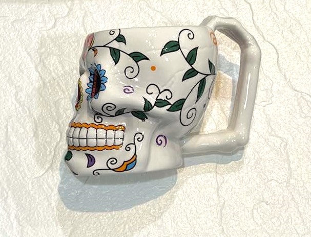 Day of the Dead Skull Mug