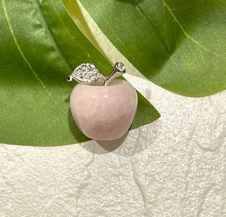 Apple in Rose Quartz or Opalite