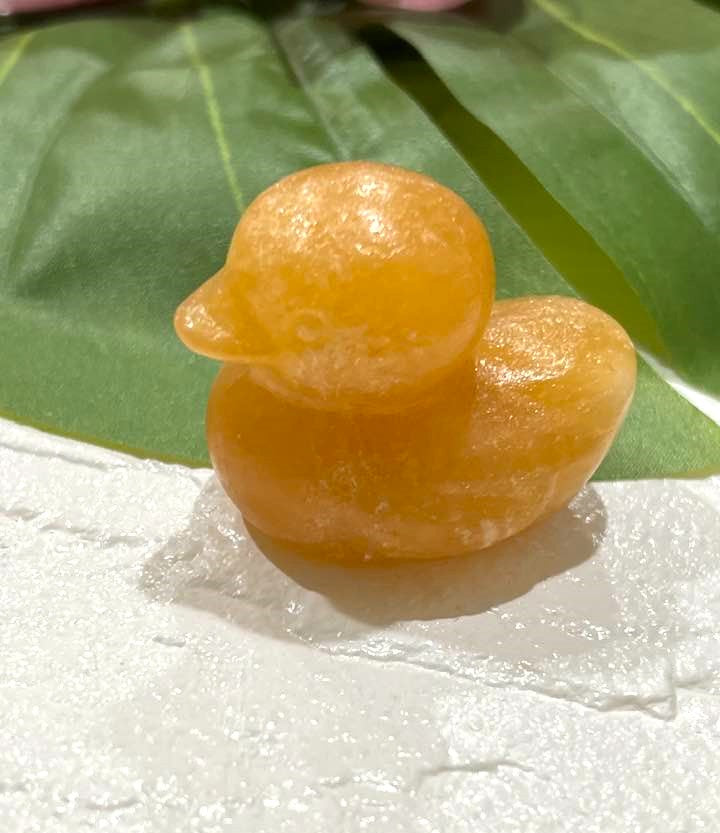 Yellow Calcite Duck