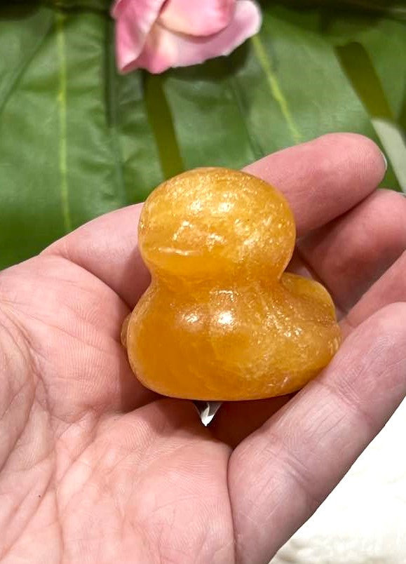 Yellow Calcite Duck