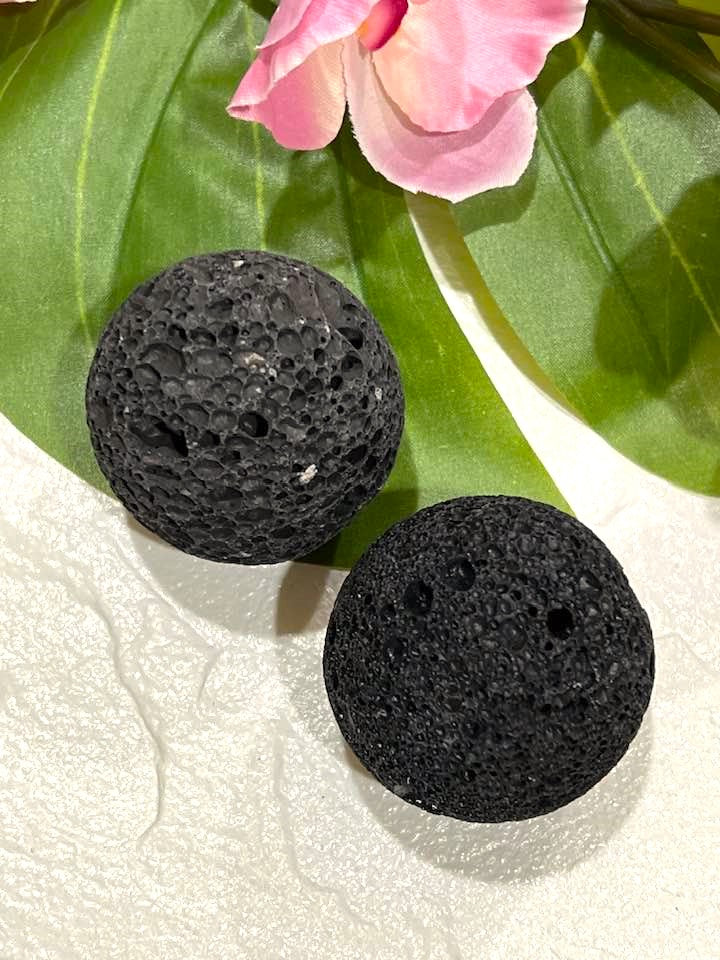 Black Lava Tower or Sphere