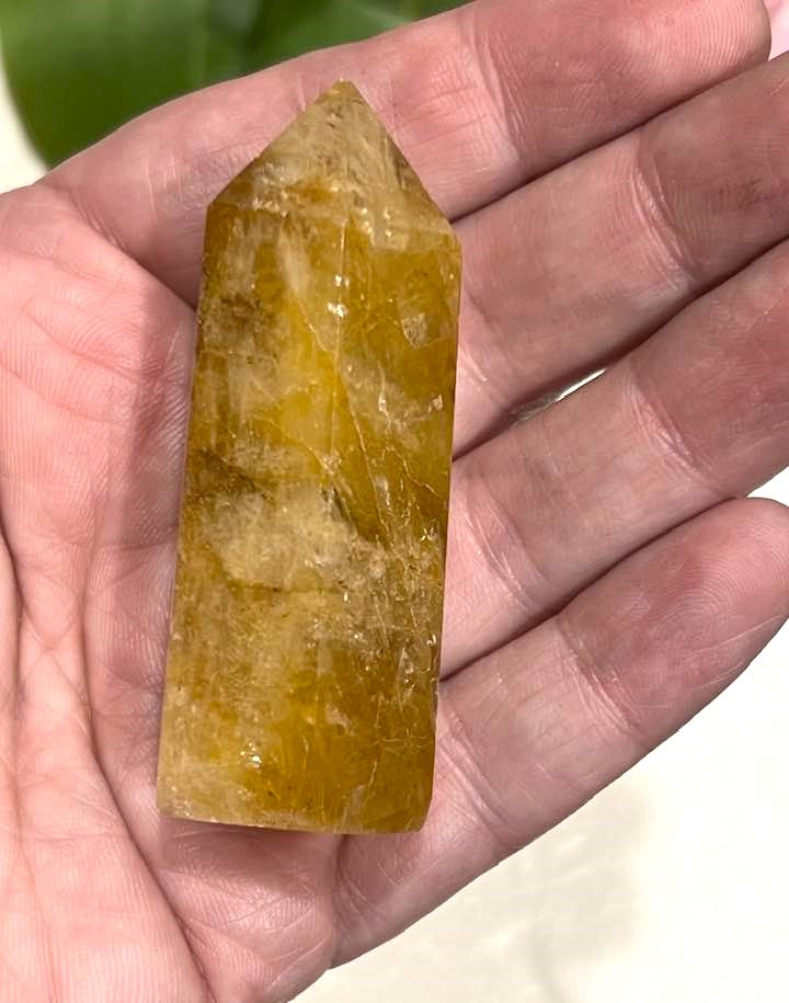 Golden Healer (Hematoid) Quartz Tower