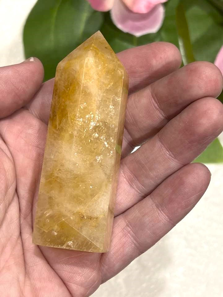 Golden Healer (Hematoid) Quartz Tower