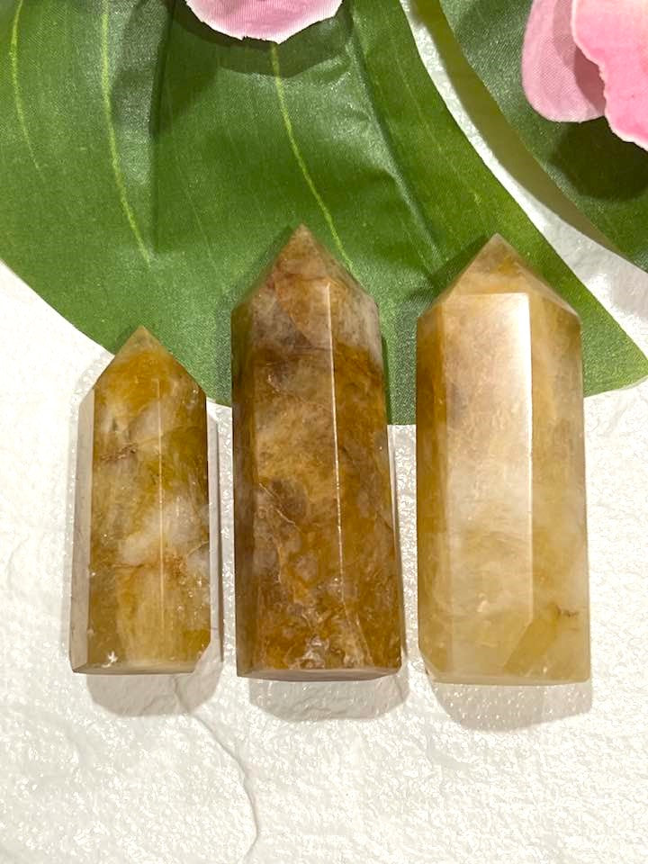 Golden Healer (Hematoid) Quartz Tower