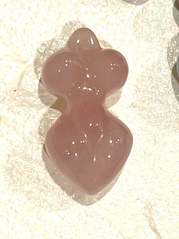 Goddess in Tiger's Eye, Amethyst, Opalite, Rose Quartz, Clear Quartz or Black Obsidian