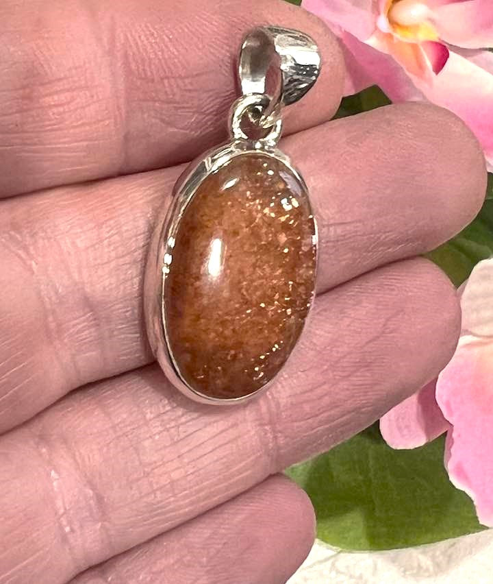 Sterling Silver Sunstone Pendant Collection