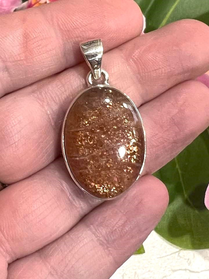 Sterling Silver Sunstone Pendant Collection