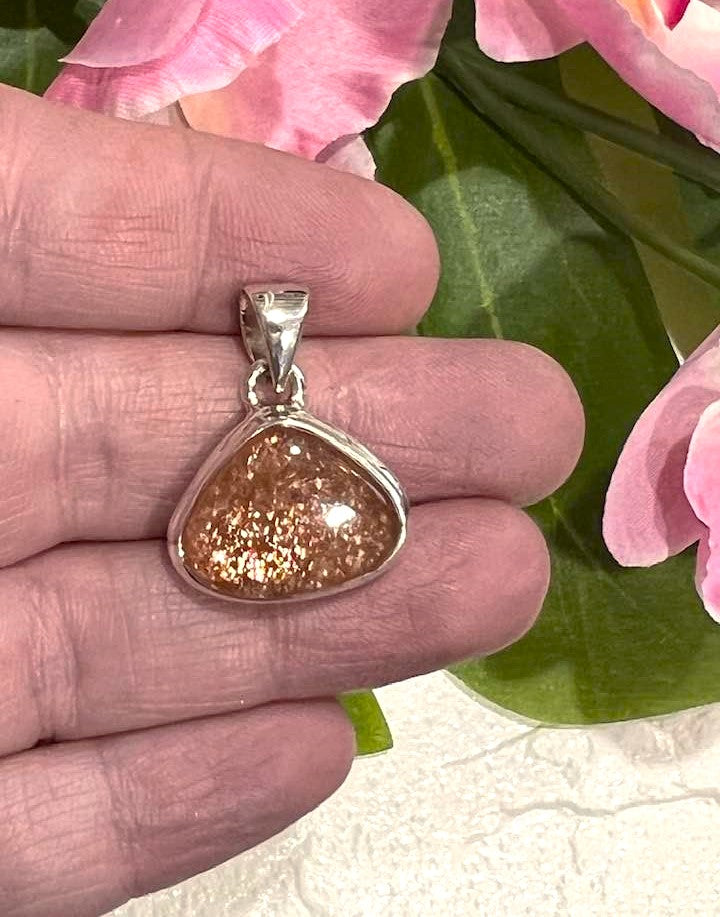 Sterling Silver Sunstone Pendant Collection