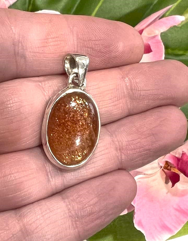 Sterling Silver Sunstone Pendant Collection