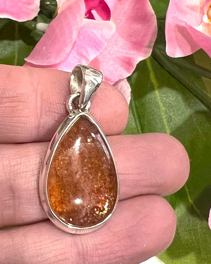 Sterling Silver Sunstone Pendant Collection