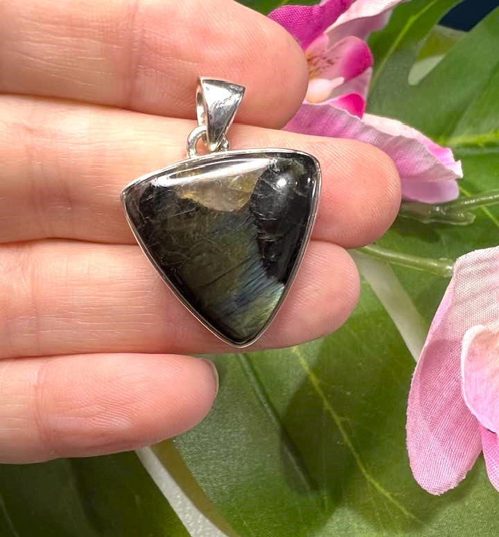 Nuummite Sterling Silver Pendant Collection for Magic and Untapped Potential