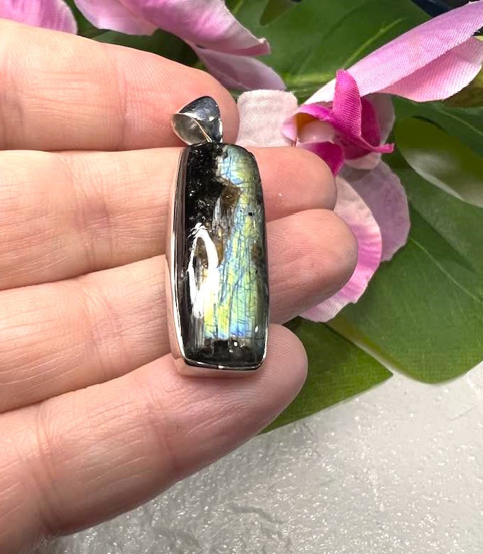 Nuummite Sterling Silver Pendant Collection for Magic and Untapped Potential