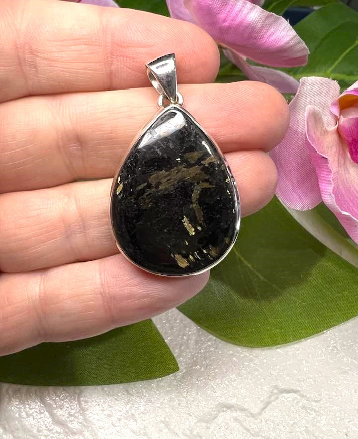 Nuummite Sterling Silver Pendant Collection for Magic and Untapped Potential