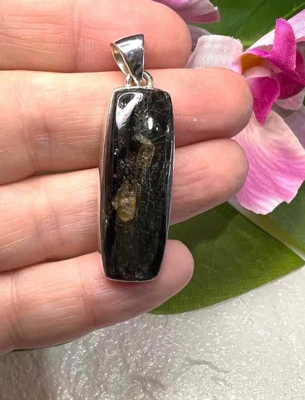 Nuummite Sterling Silver Pendant Collection for Magic and Untapped Potential
