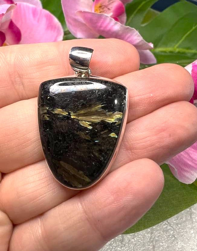 Nuummite Sterling Silver Pendant Collection for Magic and Untapped Potential