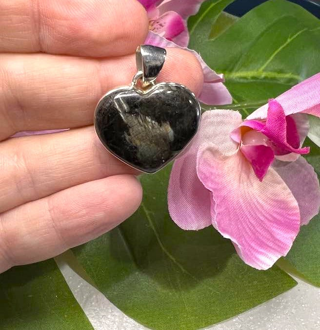 Nuummite Sterling Silver Pendant Collection for Magic and Untapped Potential