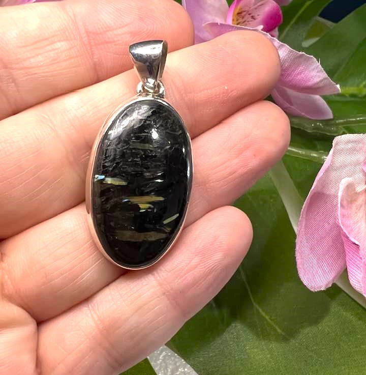 Nuummite Sterling Silver Pendant Collection for Magic and Untapped Potential