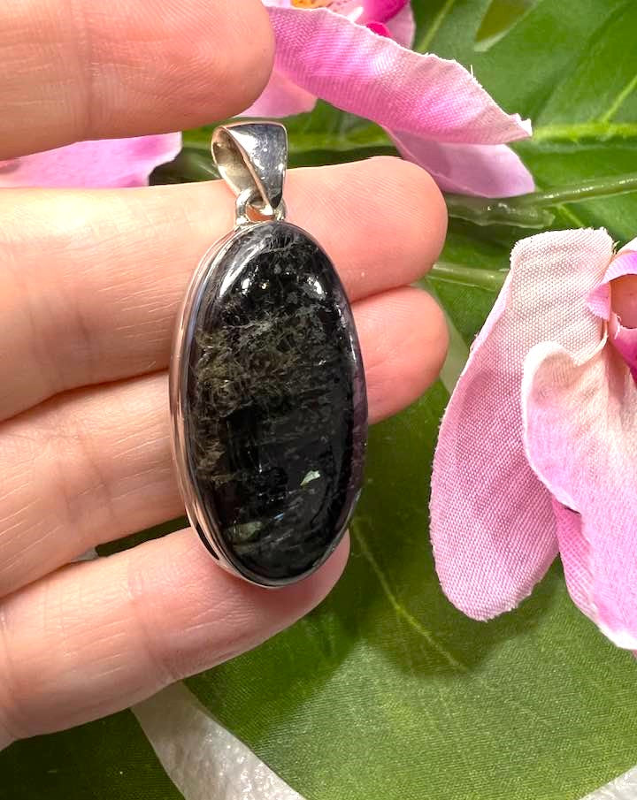 Nuummite Sterling Silver Pendant Collection for Magic and Untapped Potential