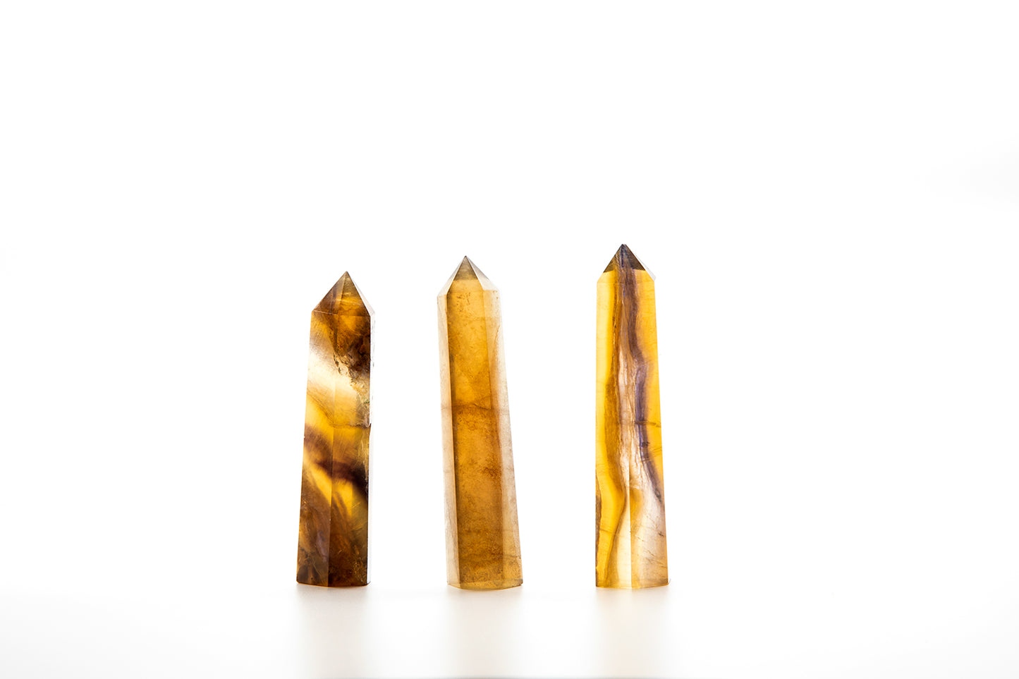 Yellow Fluorite Point Tower 4"