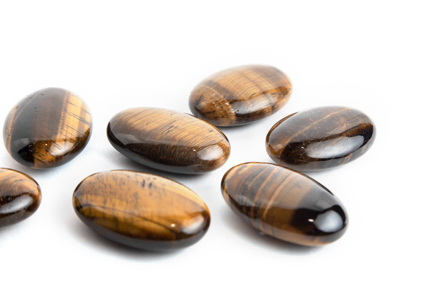 Tiger's Eye Palm Stone