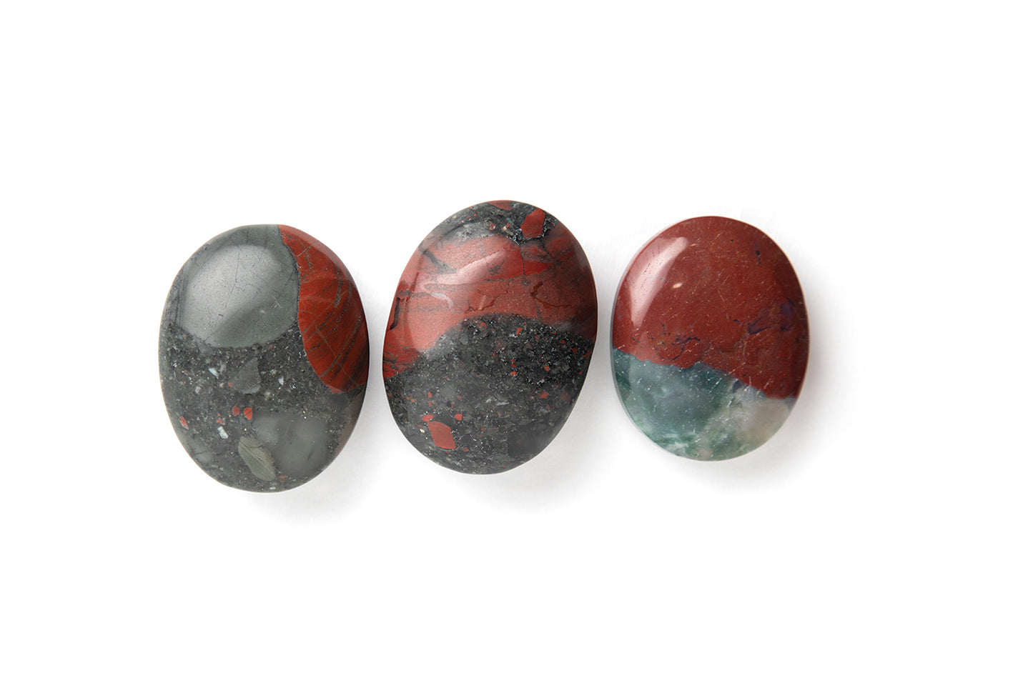 Blood Jasper Palm Stone