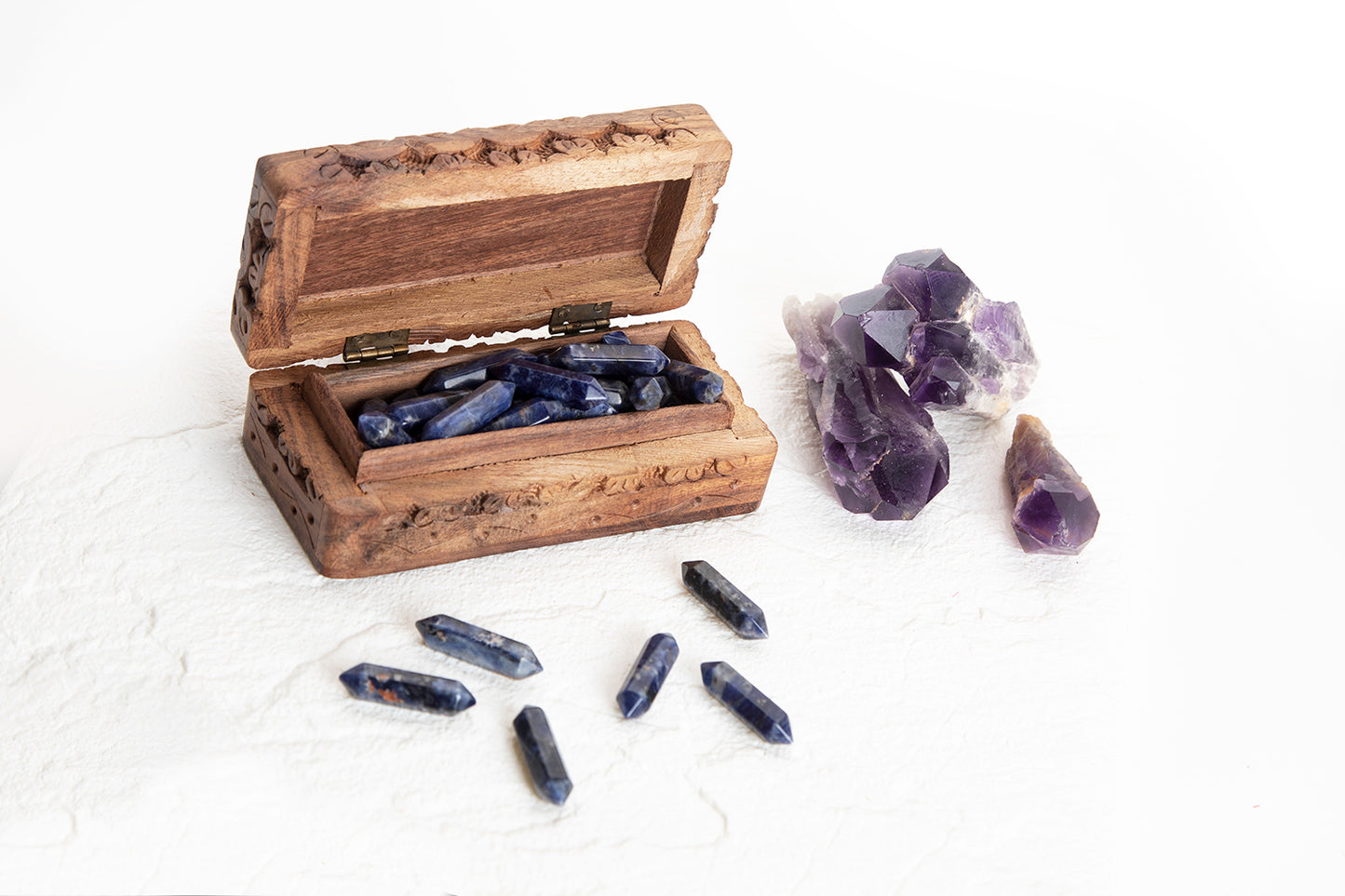Natural Sodalite 1.25" Double Terminated Point