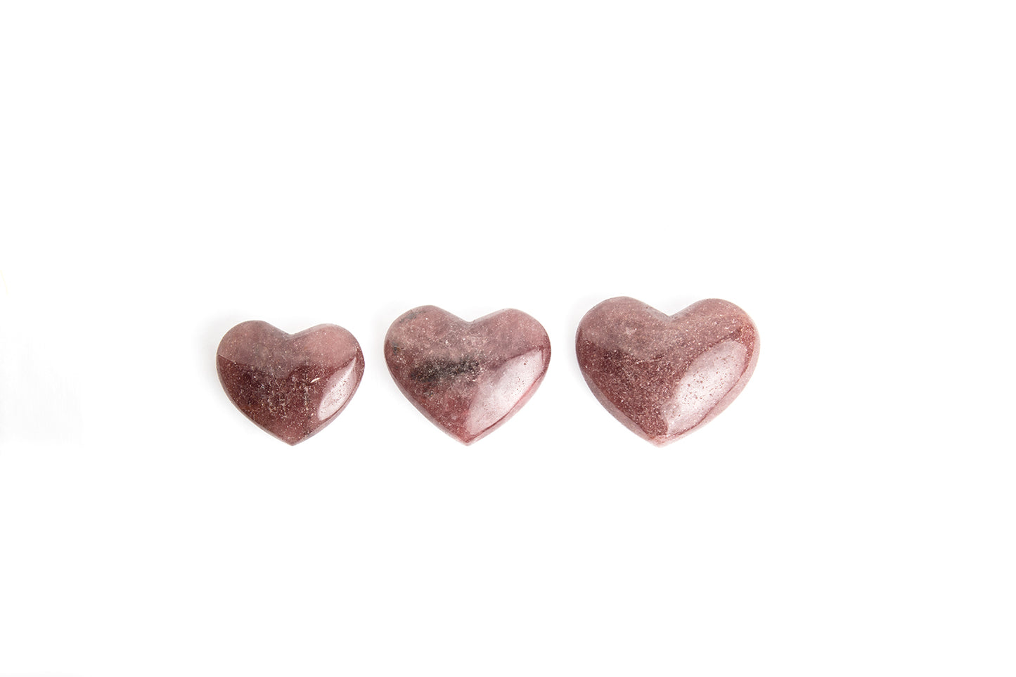 Strawberry Quartz Heart
