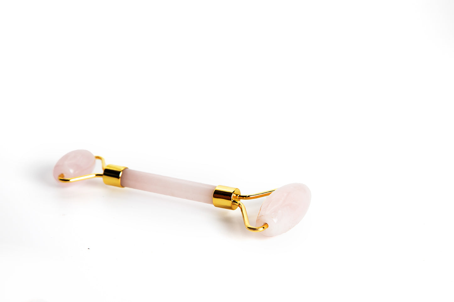 Rose Quartz or Aventurine Face Roller 5.5"