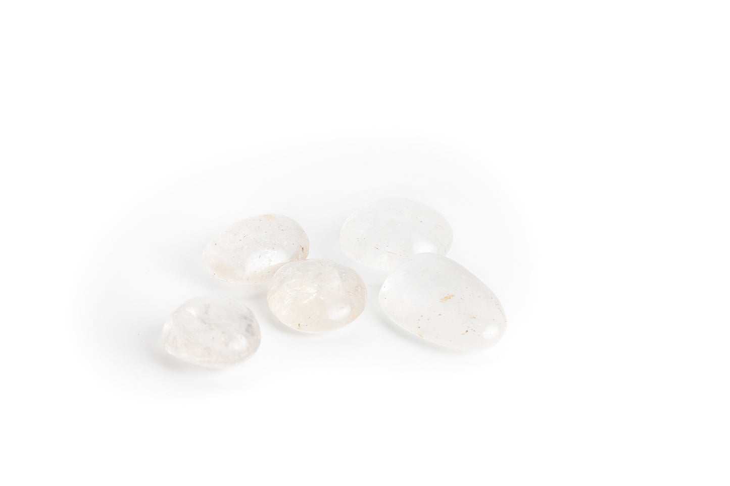 Clear Quartz Palm Stone