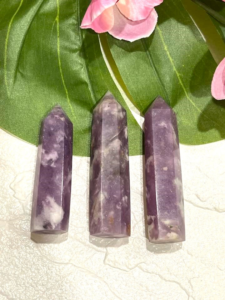 Pink Tourmaline Point for Self Love